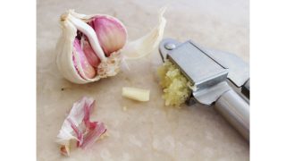 Garlic contains large amounts of polysaccharides