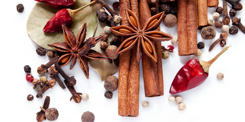 Cinnamon and other spices