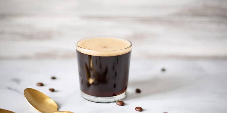 How many coffee beans are in a shot of Espresso?