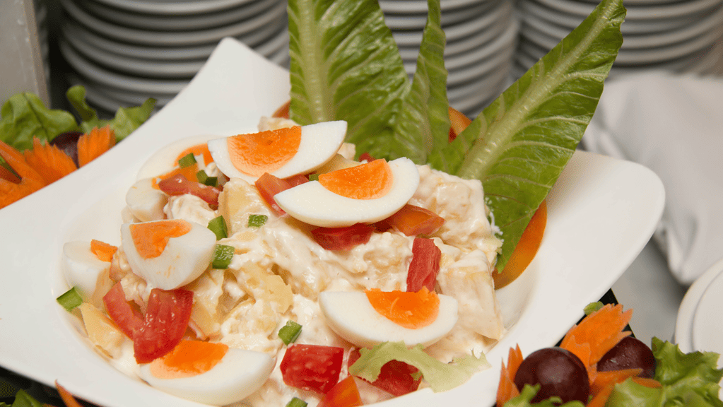 Potato Salad with Hard-Boiled Eggs